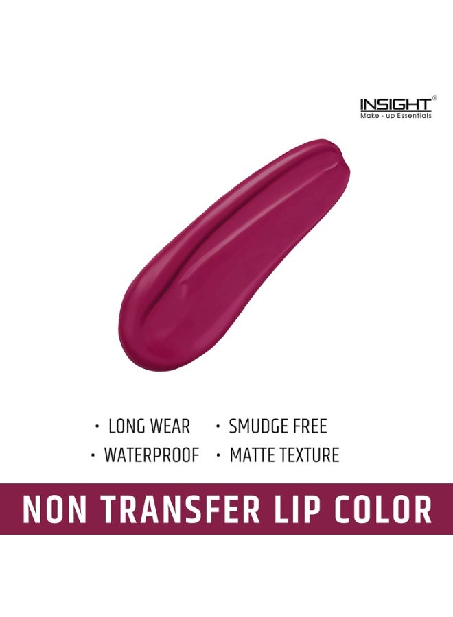 INSIGHT Non Transfer Liquid Lipstick -Vintage| Matte Texture|Long Wear |Smudge Proof |Waterproof - 4 ml - Image 5