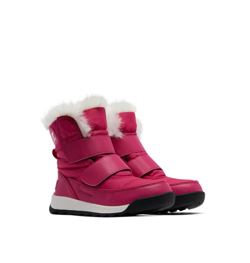 Sorel Kids Winter Boots, Red Cactus Pink X Black, 5 US Unisex Toddler - Image 1