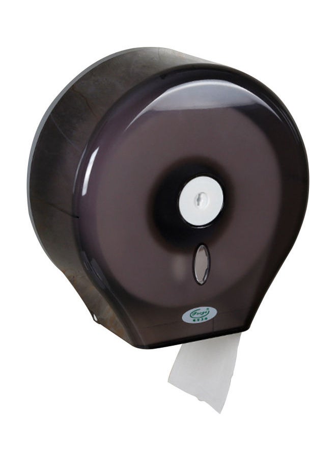 NIBEMINENT - Wall Mounted Paper Towel Dispenser Black 28 x 13 27cm - Image 1