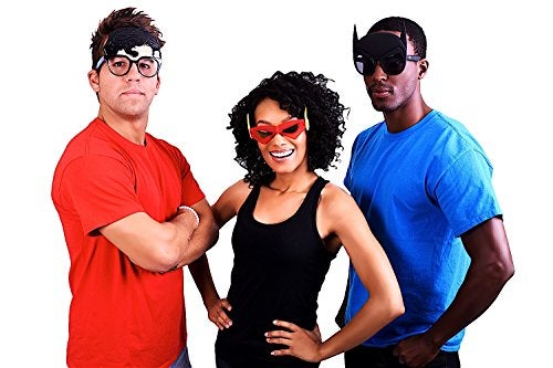 Sun-Staches DC Comics Official Flash Sunglasses | UV400 Justice League Costume Accessory Mask | One Size Fits Most - Image 5