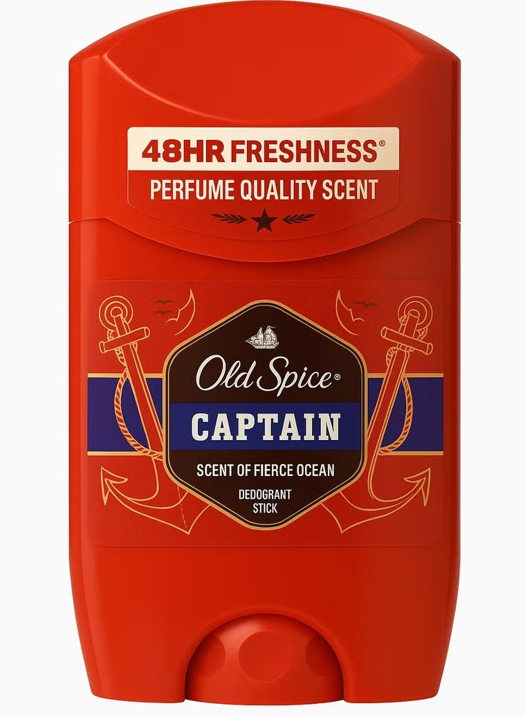 Old Spice Captain Deodorant Stick For Men, 50ml  - Image 4