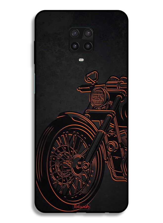 Tolwak Xiaomi Redmi Note 9S Protective Case Cover Vintage Bike - Image 2
