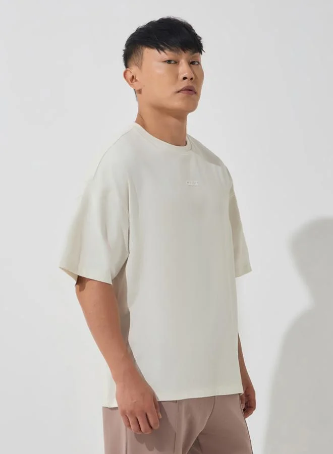 Cult Men Off-White Oversized T-Shirt