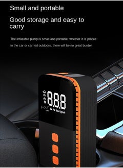 FPC Multi Functional Intelligent Portable Car Inflation Pump,Digital Display Iighting,Car Tire Electric,Wireless,Portable  - Image 3