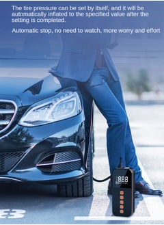 FPC Multi Functional Intelligent Portable Car Inflation Pump,Digital Display Iighting,Car Tire Electric,Wireless,Portable  - Image 4