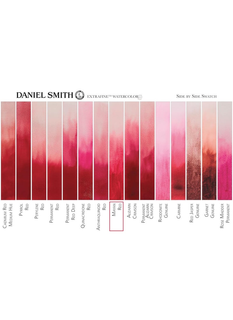 Daniel Smith - Daniel Smith Extra Fine Watercolor 15ml Paint Tube, Mayan Red - Image 1