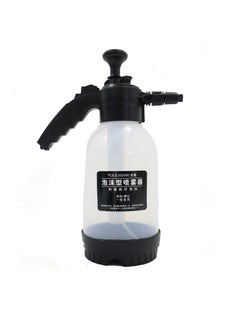 Al Khateeb Foam Wash Car Spray Bottle High Pressure Spray Gun Manual Air Pressure Water Jet Transparent 2000Ml 