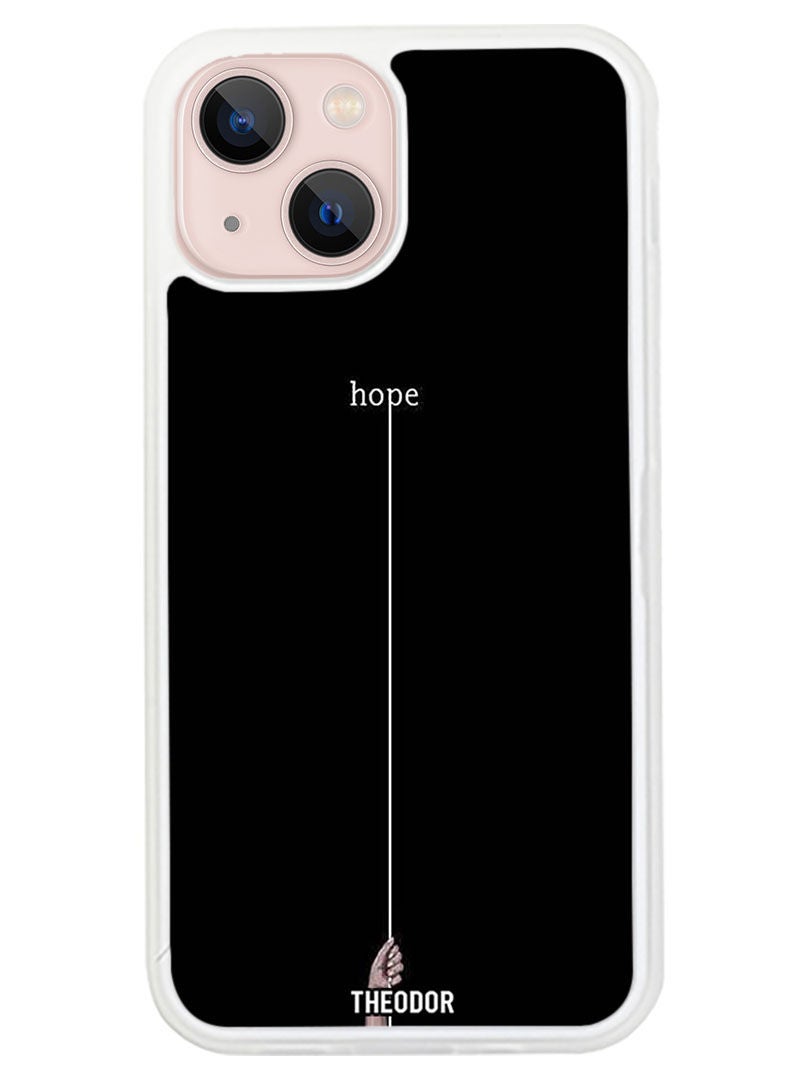 Theodor Protective Case Cover For APPLE IPHONE 14 Hope (White Bumper) - Image 1