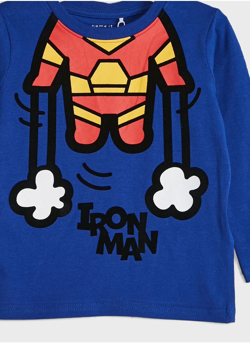 NAME IT - Kids Captain America T-Shirt - Image 1