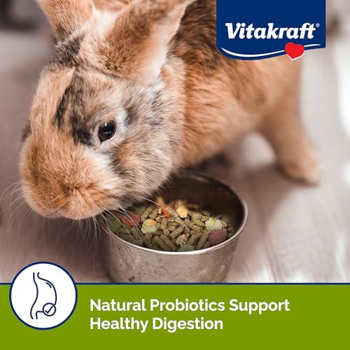 Vitakraft Menu Premium Rabbit Food - Alfalfa Pellets Blend - Vitamin and Mineral Fortified - Image 3