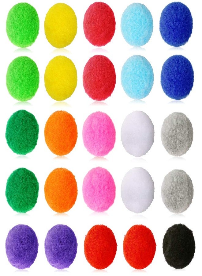 Pllieay 200Pcs 2 Inch Very Large Assorted Pom poms Arts and Crafts for DIY Creative Crafts Decoration, 13 Colors - Image 1