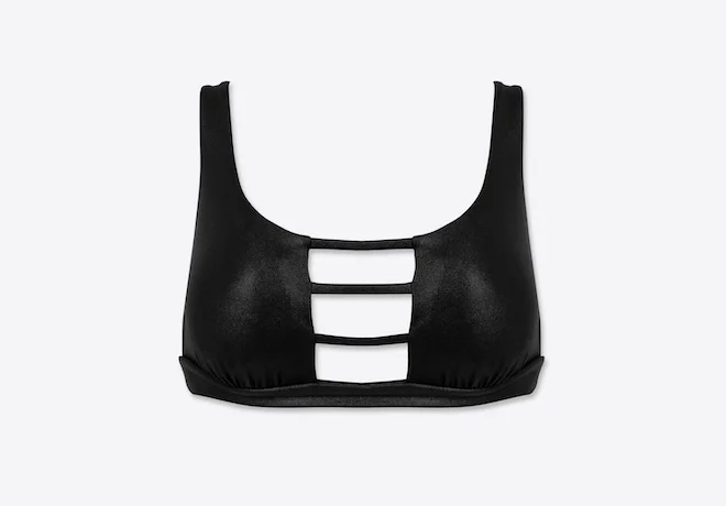 ملابس سباحة اي بي واي Sophie nero scoop neck lustrous top