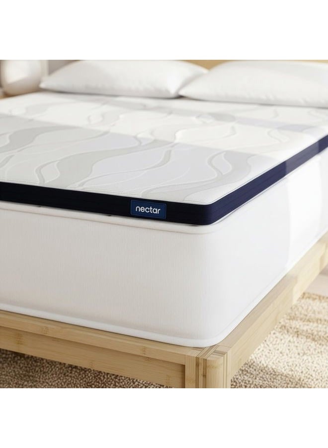 Nectar واقي مرتبة ناعم - توين XL - واقي مرتبة من رغوة الذاكرة الهلامية - قابل للتنفس ومريح - دعم وتخفيف الضغط - معتمد من CertiPUR-US - Image 1