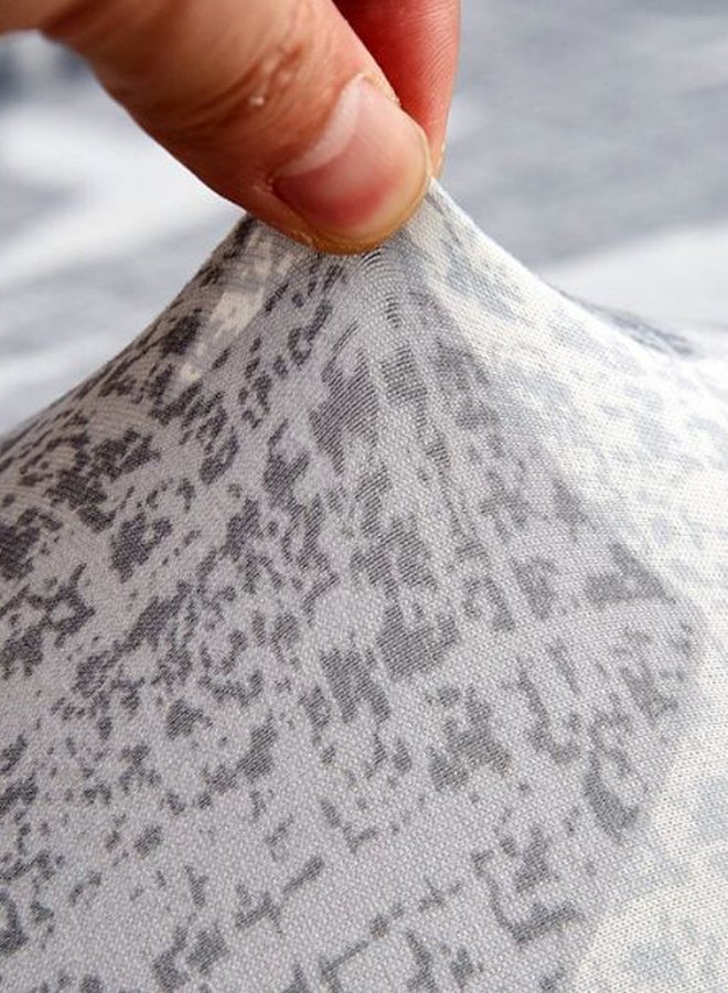 NIBEMINENT Friday Love Simple Style Sofa Slipcover Grey/White/Blue 90x140cm - Image 5