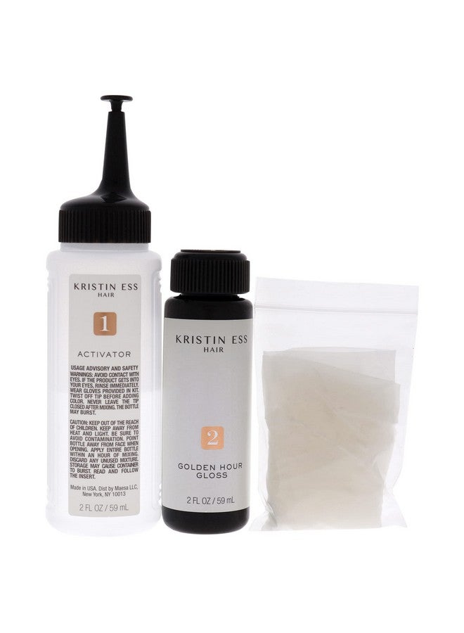 Kristin Ess Ristin Ess Signature Hair Gloss Treatment  Brightening And Toning Glaze For Unisex/Women'S Hair In 1 Application Golden Hour (Pack Of 1)  - Image 3