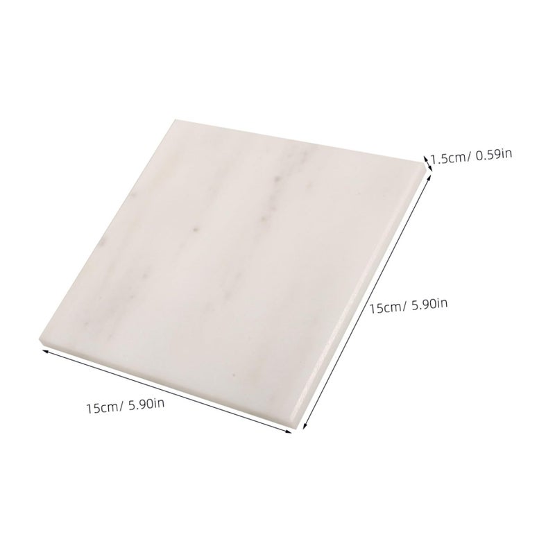 Natural Marble Cooling Mat for Hamsters Rabbits Guinea Pigs Summer Relief Non Slip - Image 3