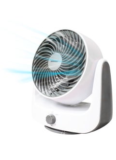 ADMORE 9" Table Fan | 3-Speed High-Velocity Oscillating Desk Fan | Powerful Cooling & Airflow | Sturdy Housing | Heavy-Duty Free-Stand Fan  - Image 1