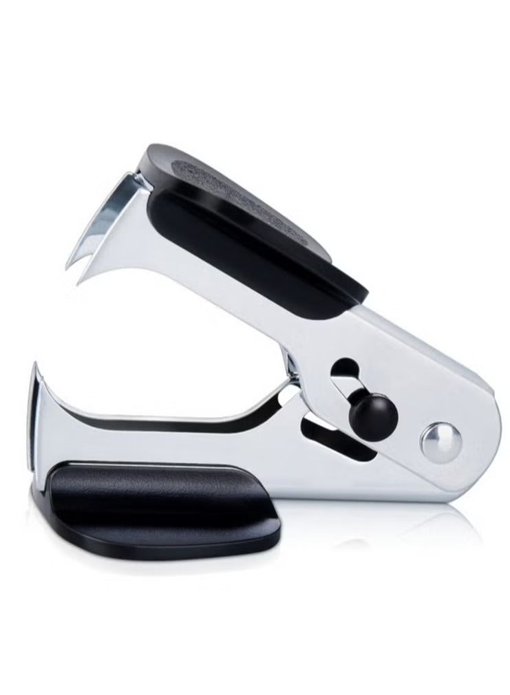 ديلي تتضمن مجموعة دباسة المكتب دباسة ومزيل دبابيس وحزام 640 قطعة دبابيس قياسية 24/6 سعة 1-25 صفحة دباسة يدوية صغيرة مناسبة لطلاب المدارس المكتبية مجموعة ثلاثة في واحد باللون الأسود - Image 5