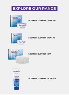 Face Fresh Bacteria Protection Cleanser Soap - Reduces Risk of Skin Infections & Skin Cancer, Cleanser Soap for All Skin Types 100g  - Image 4