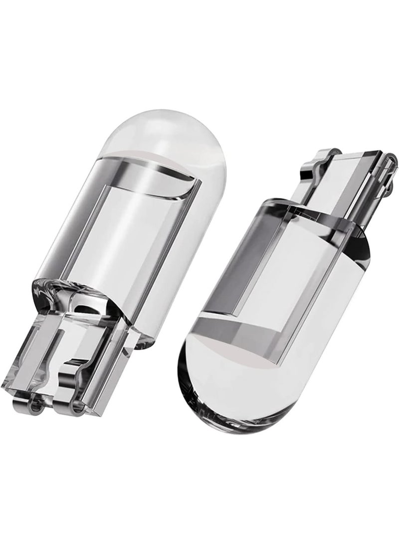 T10 W5W LED Bulbs (2 Pcs) - Ultra Bright White Interior & Exterior Car Lights | 1W Energy Saving Replacement for License Plate, Dome, Map, & Parking Lights - Image 3