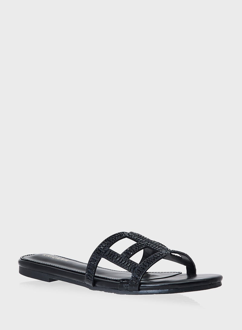 خزانة صندل نسائي مسطح - Image 2