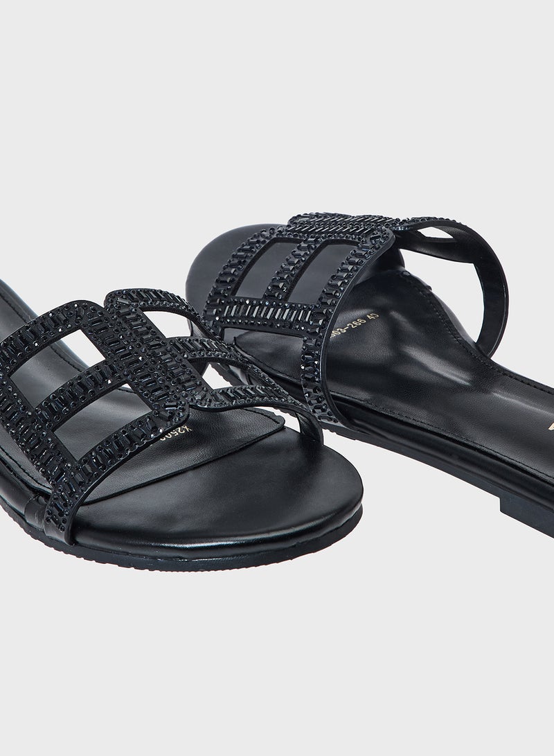 خزانة صندل نسائي مسطح - Image 4