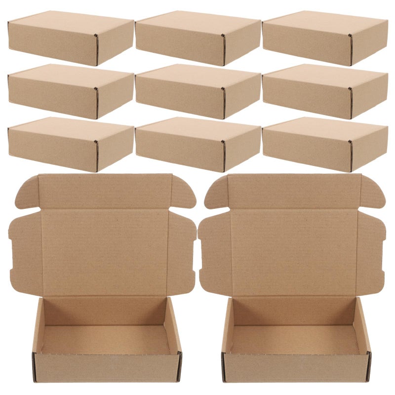 20 Pack Small Corrugated Cardboard Shipping Boxes E Flute 15x10x4cm For Packaging Moving Storage - Image 2