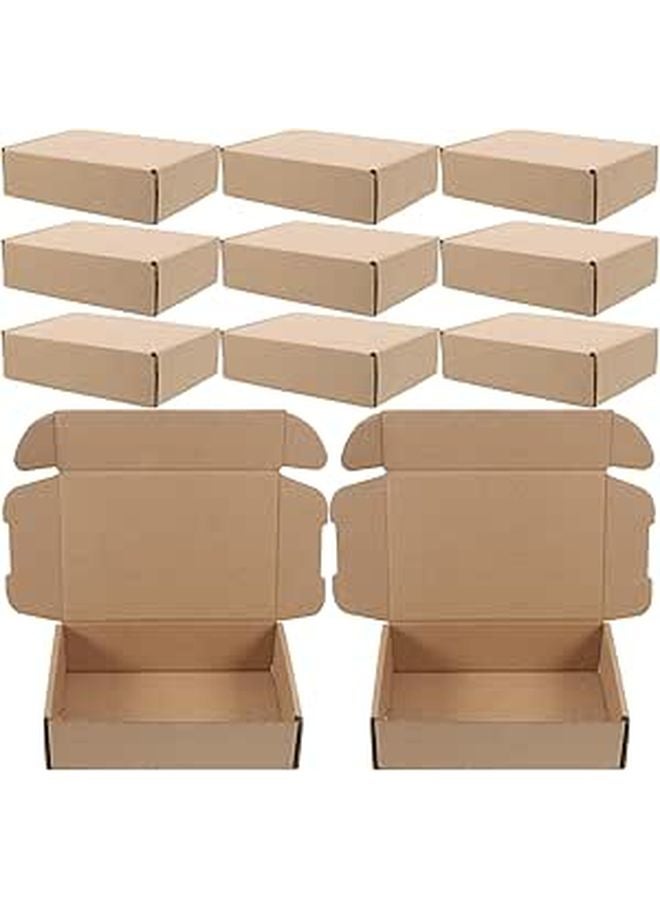 20 Pack Small Corrugated Cardboard Shipping Boxes E Flute 15x10x4cm For Packaging Moving Storage - Image 1