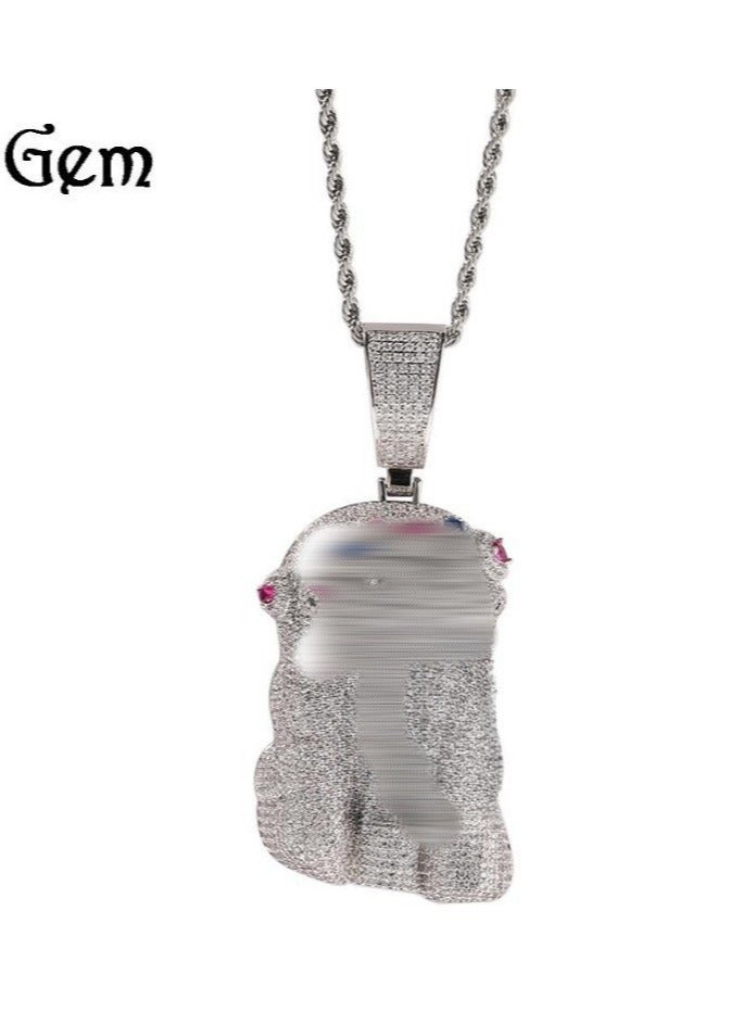 Gem Men's Cool Pendant Necklace  - Image 1