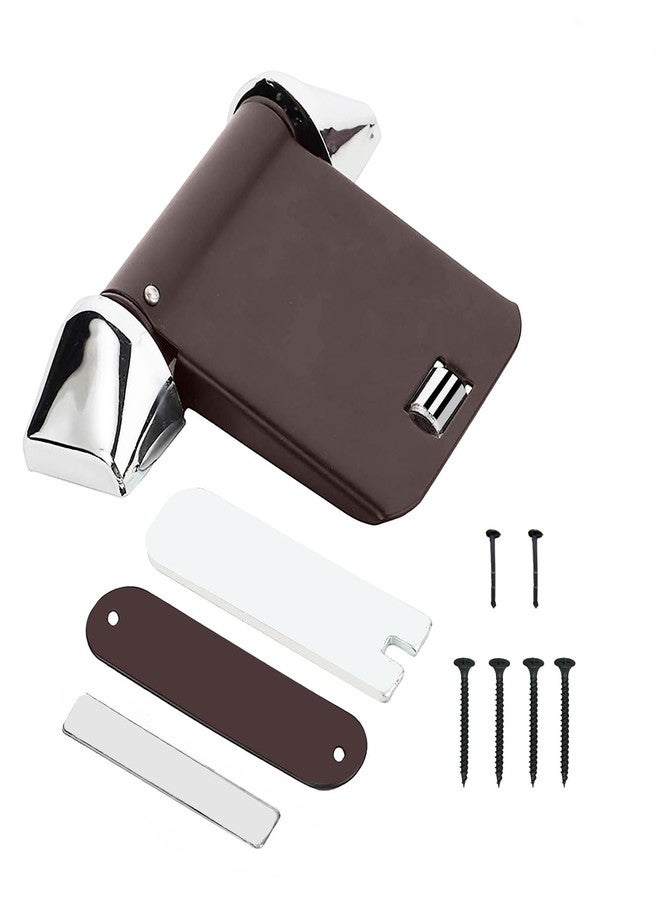 Hyderon Helix Door Closer, Spring Action Type, Door Closer for Wooden Door, for Residential/Commercial Purpose for Light Weight & PVC Door (Brown) - Image 1