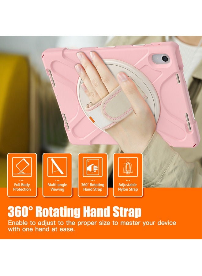 Rock Pow Case for iPad (A16) 11th 11 inch 2025 Gen iPad 11 Case/Case For iPad 10th Gen Case 2022 iPad 10 Case Upgraded Grade Heavy Duty Silicone with Pencil Holder 360 Degree Rotating Stand Handle Cover for 11" iPad 11th 2025/10.9"iPad 10th Gen 2022 - Image 3