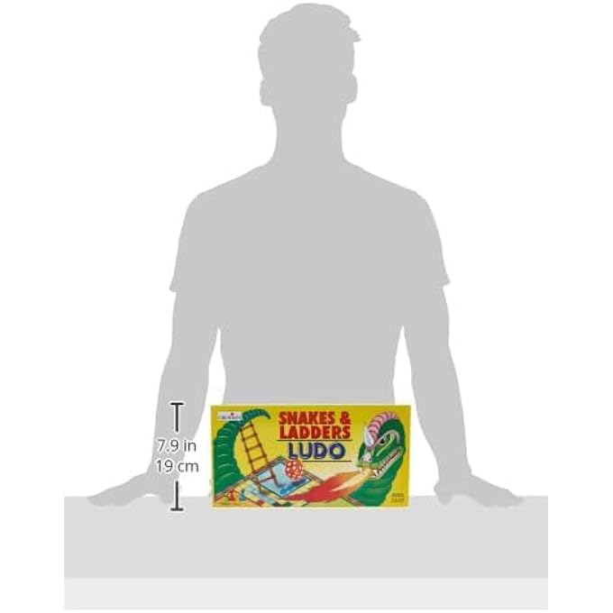 كرييتفز الثعابين والسلالم الإبداعية Ludo | لعبة لوحية ممتعة للأطفال | العائلة والأصدقاء لعبة لودو | لعبة لوح السفر | الأعمار -3 وما فوق |1 نرد | 16 قطعة لعب | لعبة لودو لوحية داخلية - Image 3