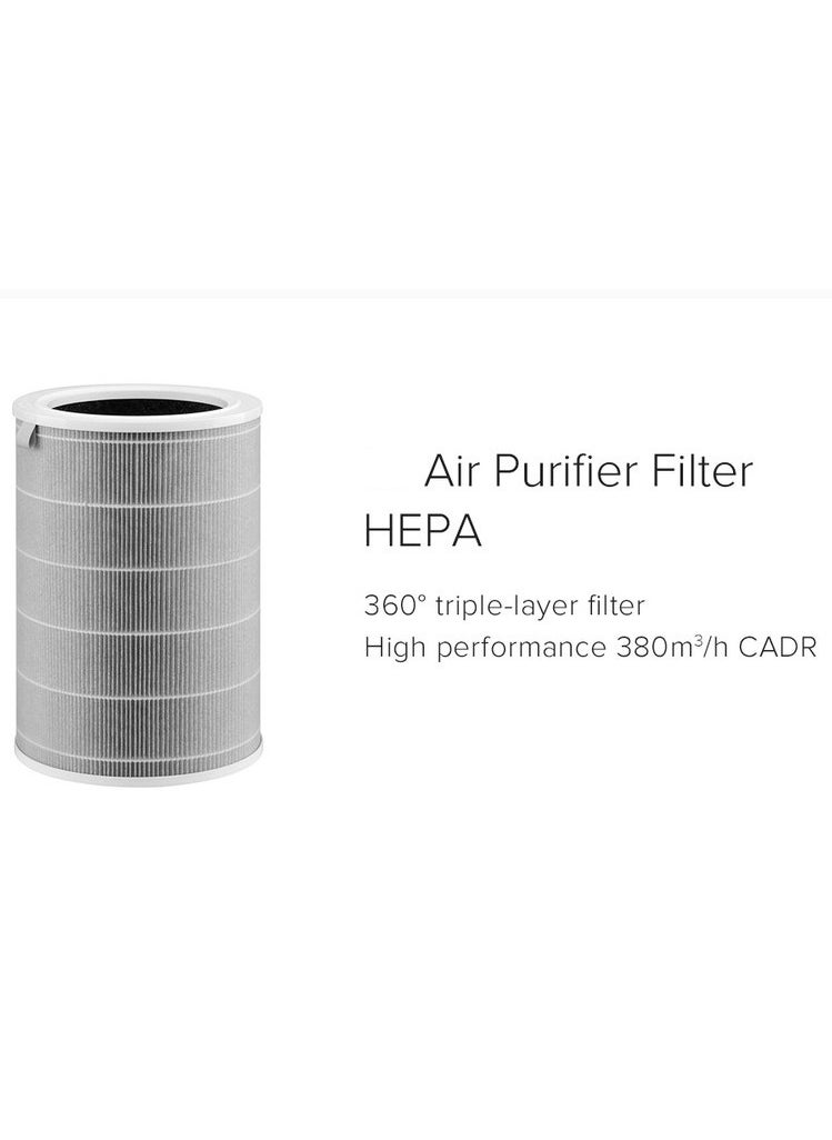 Xiaomi Mi Air Purifier HEPA Replacement Filter M8R-FLH, Triple Layer with Activated Carbon, Compatible with Mi Air Purifiers | Air Filters