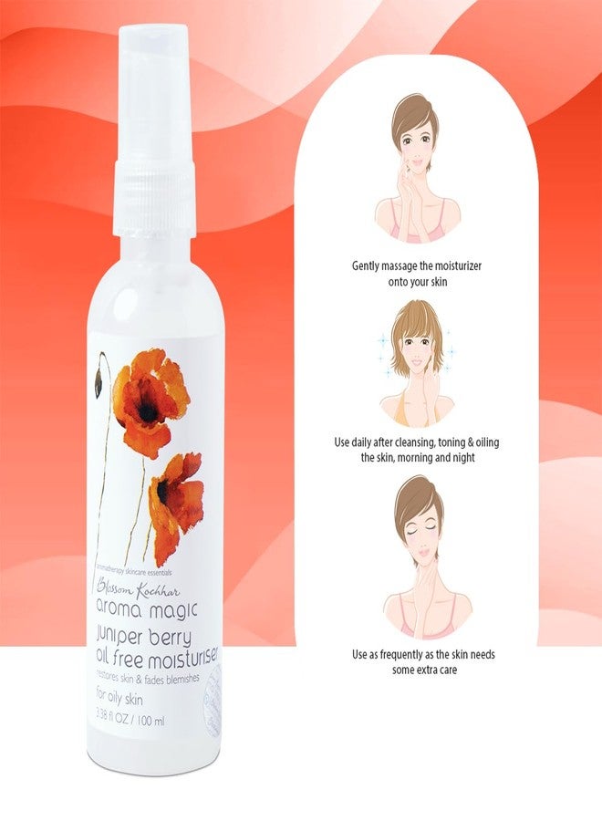 Aroma Magic Skincare Combo | Juniper Berry Oil-Free Moisturiser SPF 15 (100ml) + Aromatic Skin Toner (100ml) | Oil-Free Hydration, Acne Control, Pore Tightening & Natural Glow - Image 5