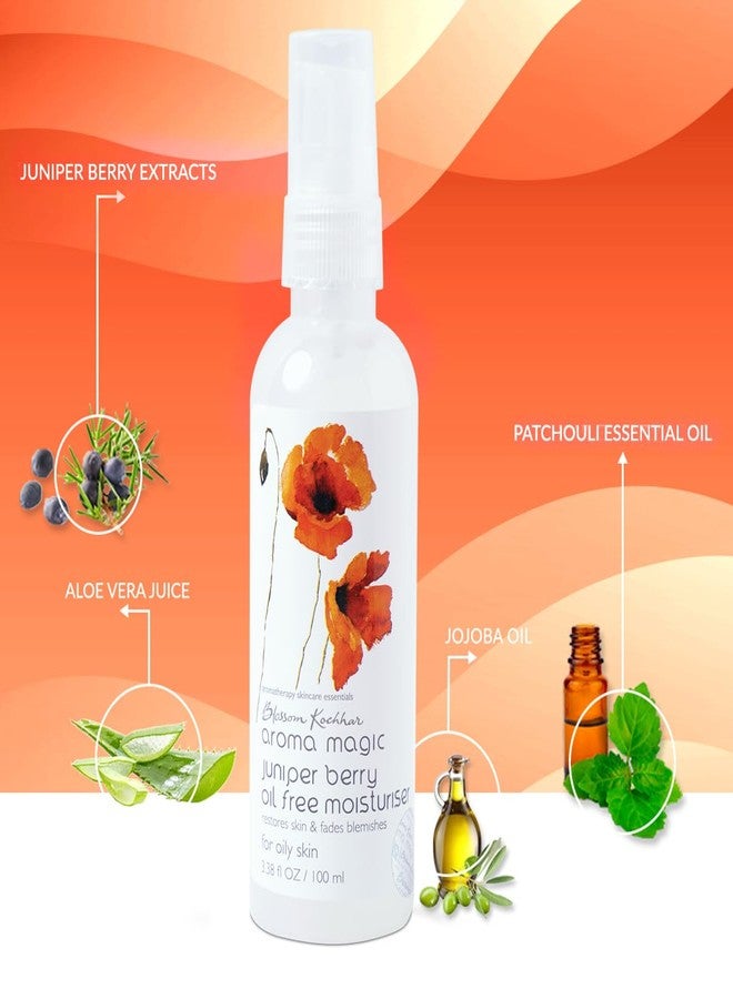 Aroma Magic Skincare Combo | Juniper Berry Oil-Free Moisturiser SPF 15 (100ml) + Aromatic Skin Toner (100ml) | Oil-Free Hydration, Acne Control, Pore Tightening & Natural Glow - Image 4