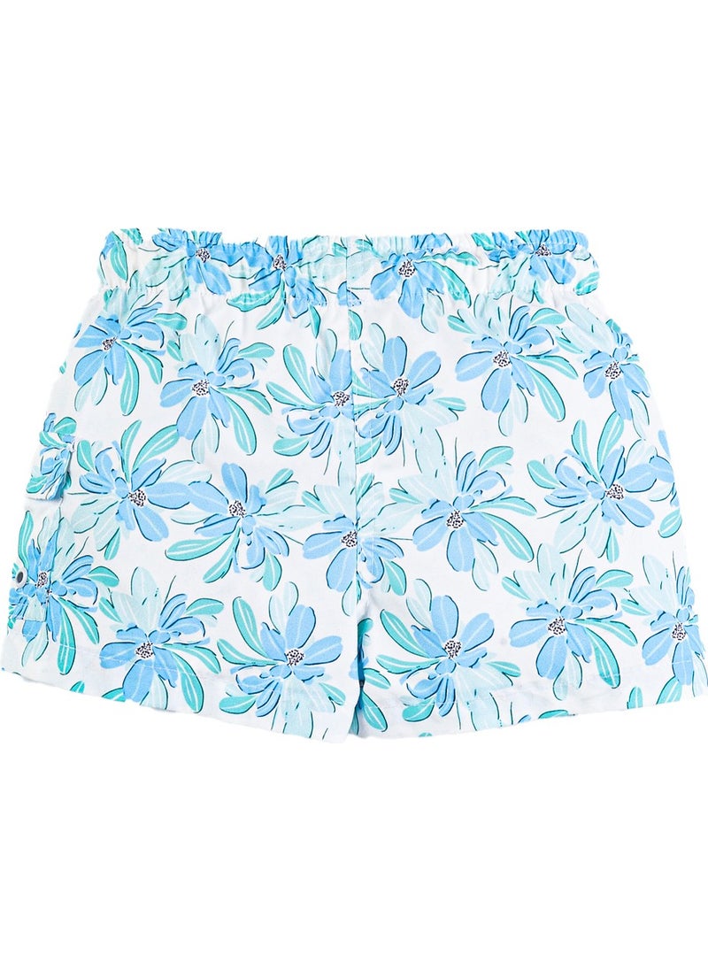 Gold Class Kidswear Boy's Floral Patterned Swim Shorts  - Image 2