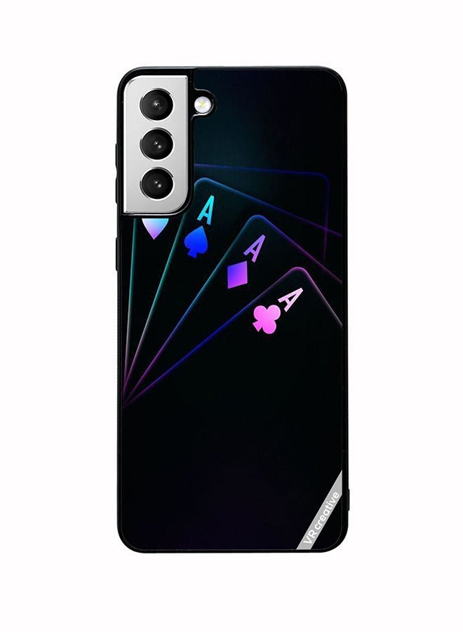 VR CREATIVE Protective Case Cover For Samsung Galaxy S22 5G Multicolur Design Multicolour - Image 1