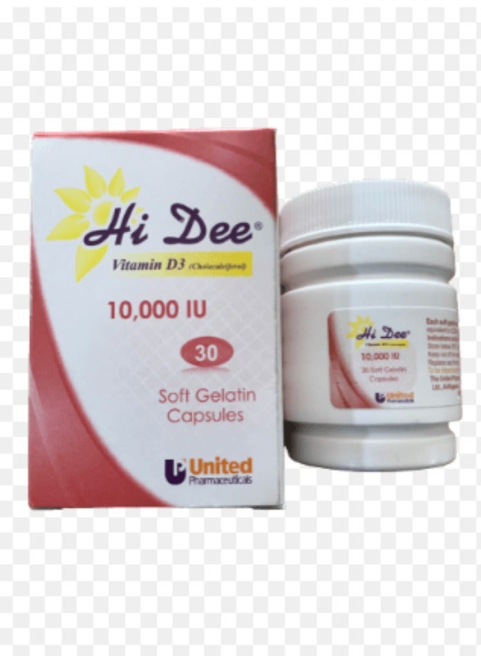 Hi Dee Hidee Vitamin D3 10000 Iu Caps 30S - Image 1