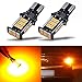 iBrightstar Newest Extremely Bright 3030 Chipsets T15 912 W16W 921 LED Bulbs for Turn Signal Blinker Side Marker - Image 2