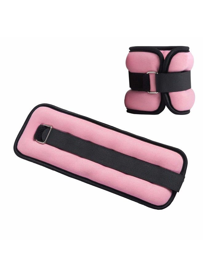 Vaupan Ankle/Wrist Weights, Small Leg Arm Hand Cuff Weights for Women Kids, Exercise Equipment with Adjustable Straps for Fitness Gym Dancing Walking Jogging Gymnastics Aerobics (1 Pair, 1lb 2lb) - Image 1