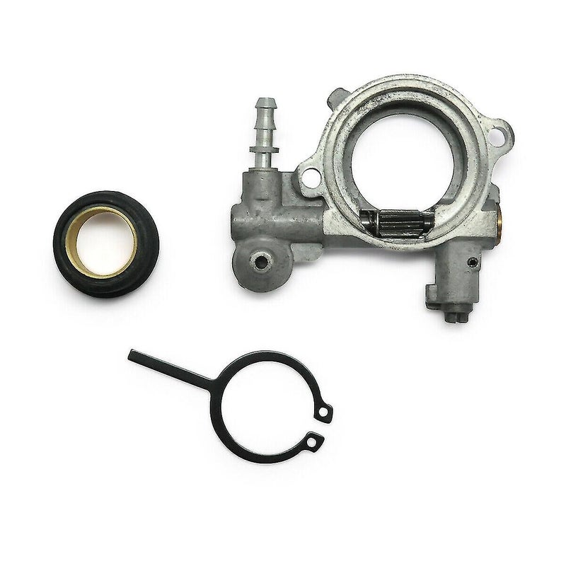 Oil Pump Worm Carrier: Metal Silver, High Reliability, Easy Installation - Perfect Match for Stihl 024, 026, MS240, MS260 Car Parts - Image 2