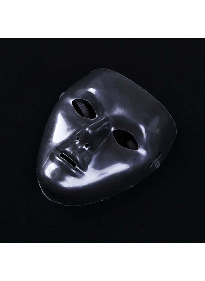 ماركة غير محددة قناع الهالوين JabbaWockeeZ قناع الرقص قناع الكرة الأبيض للرقص في الشوارع للرجال والنساء - اللون: قناع راقص صغير أسود  - Image 1