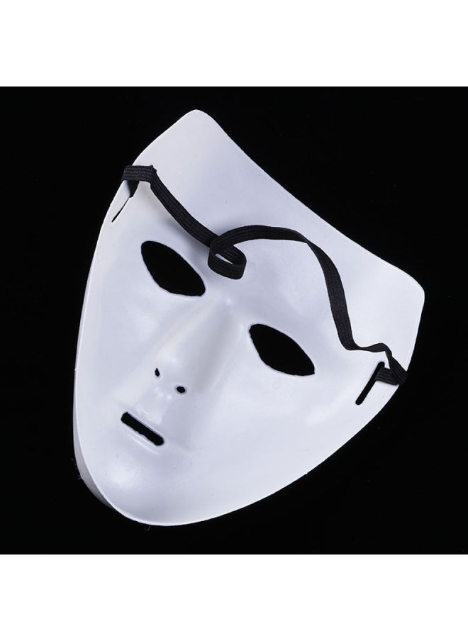 ماركة غير محددة قناع الهالوين JabbaWockeeZ قناع الرقص قناع الكرة الأبيض للرقص في الشوارع للرجال والنساء - اللون: قناع راقص صغير أسود  - Image 5