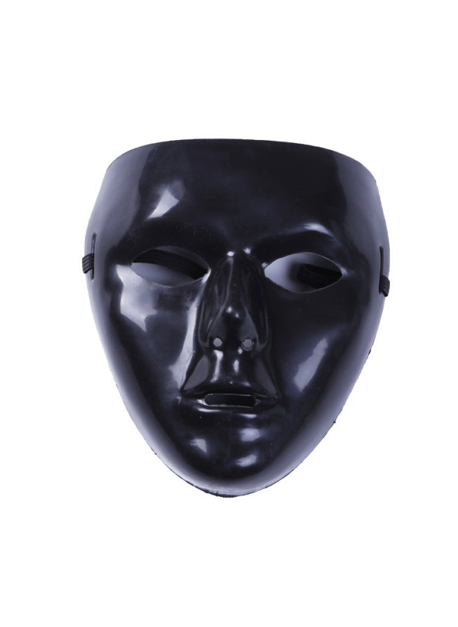 ماركة غير محددة قناع الهالوين JabbaWockeeZ قناع الرقص قناع الكرة الأبيض للرقص في الشوارع للرجال والنساء - اللون: قناع راقص صغير أسود  - Image 3