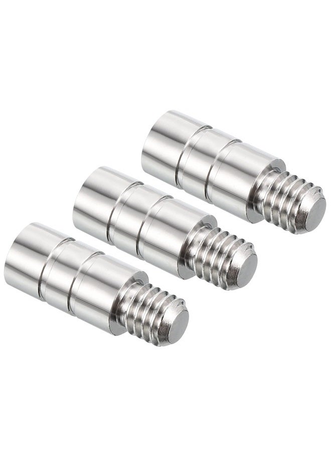 PATIKIL 2g Copper Dart Weight Add Accentuator 3 Pcs 16mm Length 2BA Thread Darts Weight Adjuster Dart Accessories Silver - Image 1