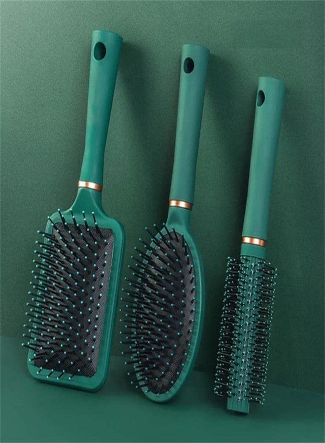 ZIVIK 4pcs set Hair Scalp Massage Comb Hairbrush Wet Curly Hair Brush Paddle Hair Brush Comb Set for Women and Men 4 Pcs Hair Brush for Women Curly or Straight hair No Tangle Hair Brush - Image 5