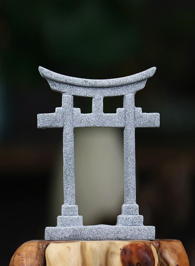 RDTGHY Japanese Torii Gate Aquariums Miniature Ornament Bridge Landscape Ornament for Fish Tanks Decoration Miniature Scene Accessory Garden Decor - Image 3