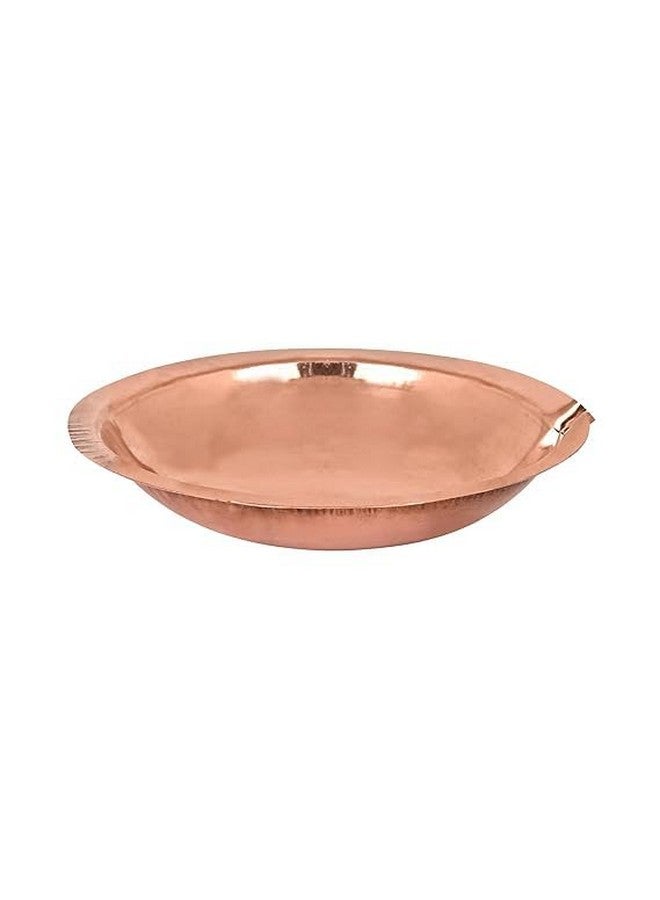 DOKCHAN Copper Akhand Diya (Size 1) -25 Gm | High Quality Oil Lamp for Daily Puja, Rituals, Home, Office & Temples Festive Gifts | Copper Diya for Home Decor (2cm H x 8cm L) - Image 4