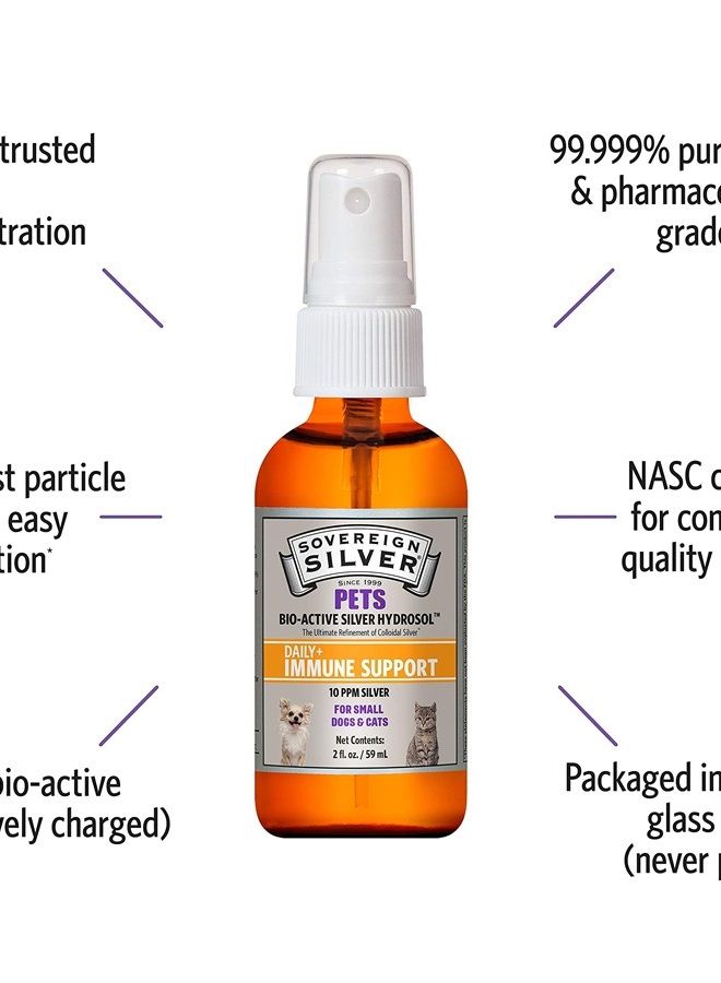 Sovereign Silver Bio-Active Silver Hydrosol for Pets Immune Support – Fine Mist, 2 oz.  - Image 3