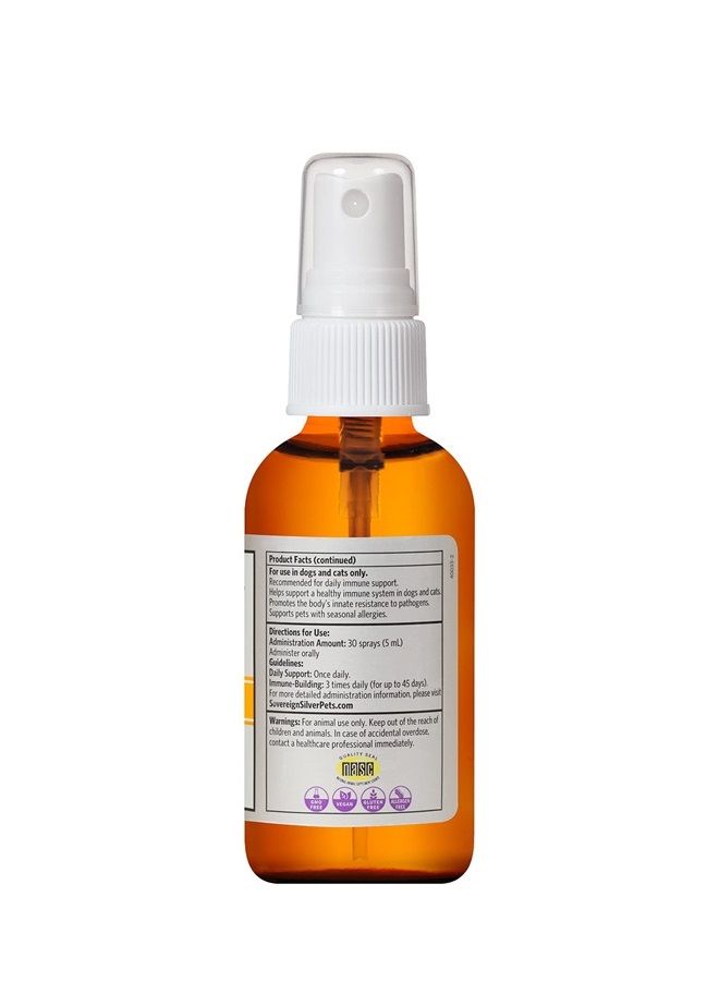 Sovereign Silver Bio-Active Silver Hydrosol for Pets Immune Support – Fine Mist, 2 oz.  - Image 2